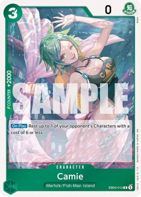 Camie — Extra Booster: One Piece Heroines Edition Vol. 2 — One Piece Card Game