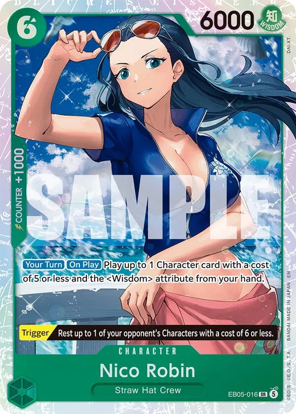 Nico Robin (EB05-016) — Extra Booster: One Piece Heroines Edition Vol. 2 — One Piece Card Game