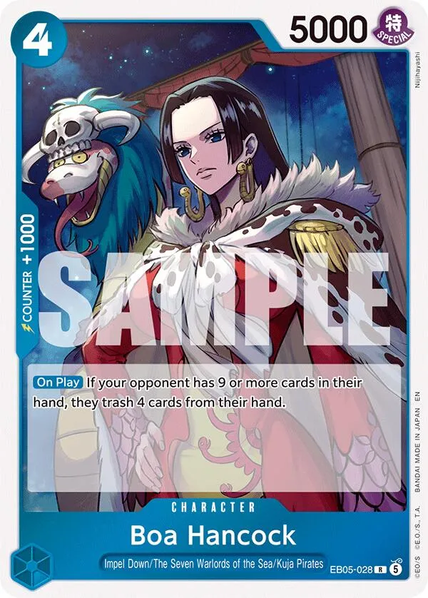 Boa Hancock (028) — Extra Booster: One Piece Heroines Edition Vol. 2 — One Piece Card Game