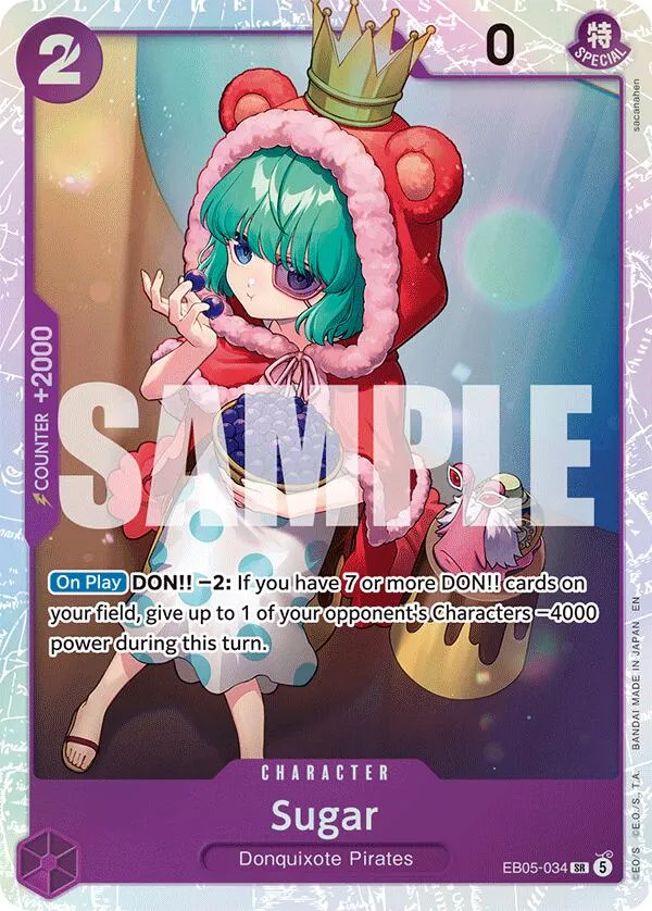 Sugar — Extra Booster: One Piece Heroines Edition Vol. 2 — One Piece Card Game