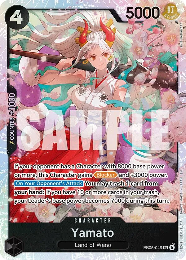 Yamato — Extra Booster: One Piece Heroines Edition Vol. 2 — One Piece Card Game