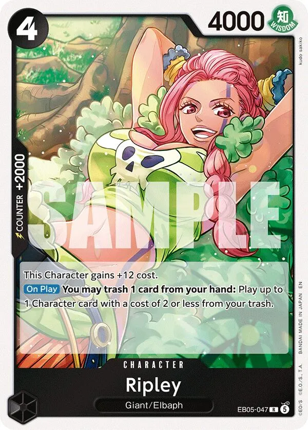 Ripley — Extra Booster: One Piece Heroines Edition Vol. 2 — One Piece Card Game