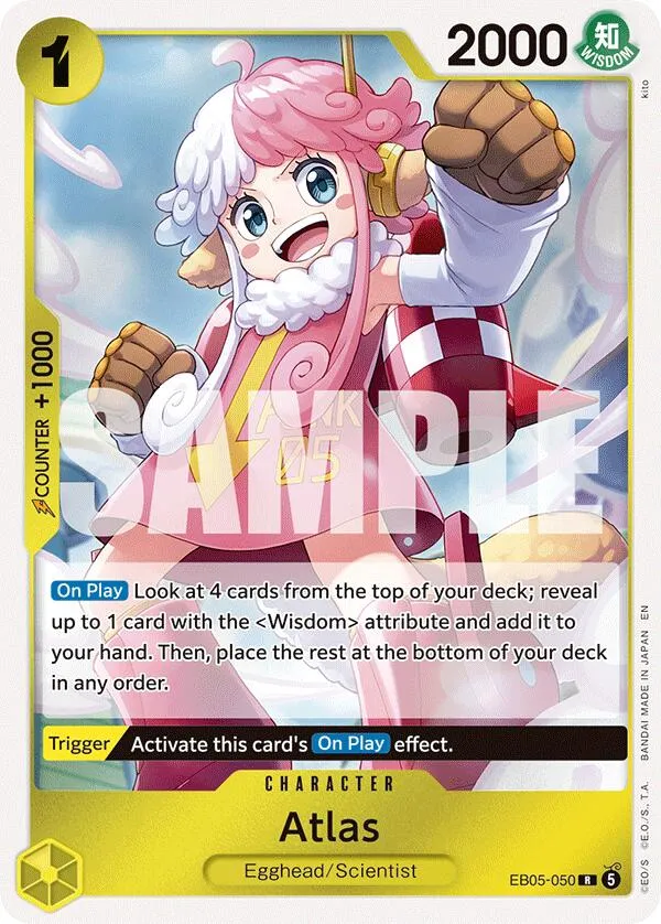 Atlas from Extra Booster: One Piece Heroines Edition Vol. 2 - One Piece Card Game
