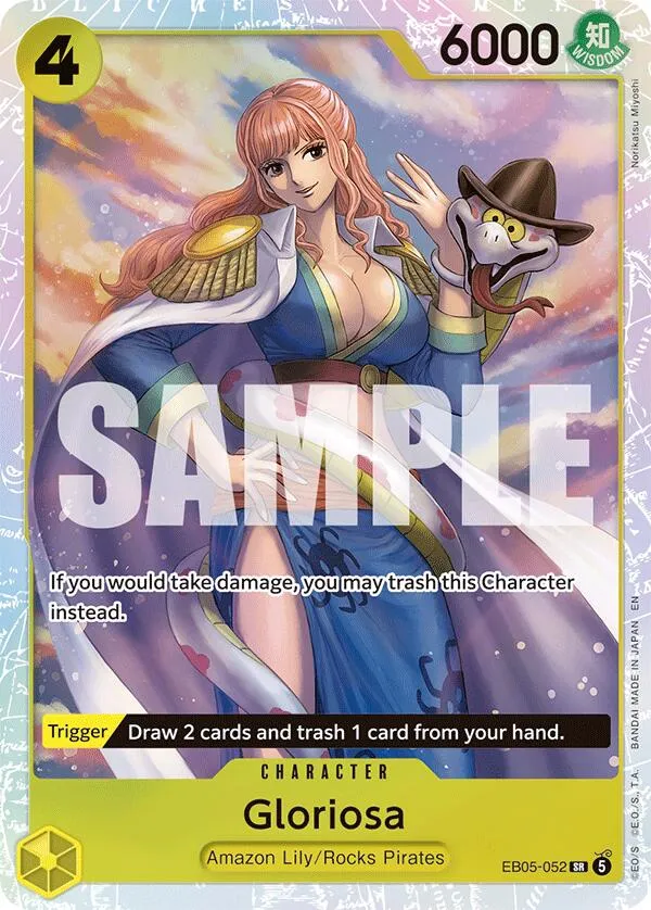 Gloriosa — Extra Booster: One Piece Heroines Edition Vol. 2 — One Piece Card Game