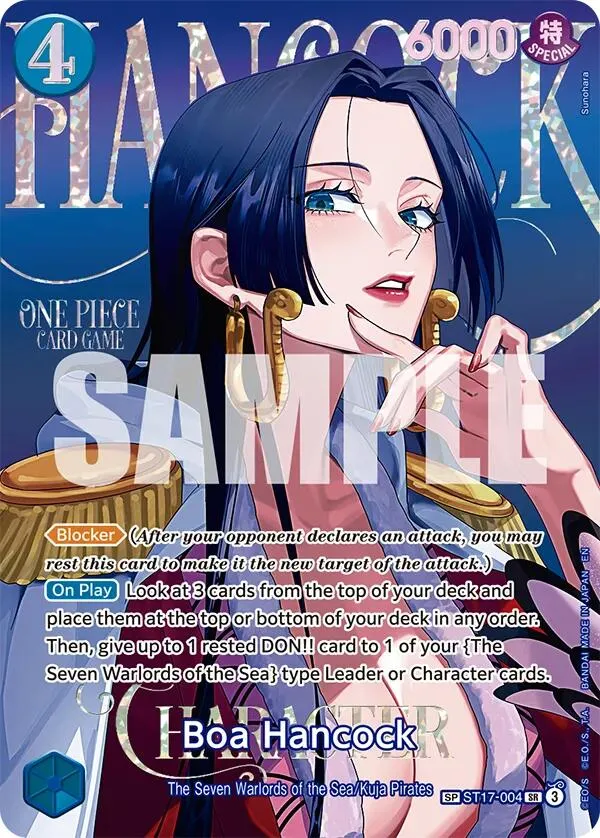 Boa Hancock (ST17-004) (SP) — Extra Booster: One Piece Heroines Edition Vol. 2 — One Piece Card Game