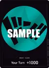 Product image for DON!! Card (Teal)