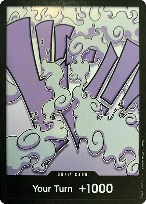 DON!! Card (Tin Pack Set Vol. 1 -Monkey.D.Luffy-) — One Piece Promotion Cards — One Piece Card Game