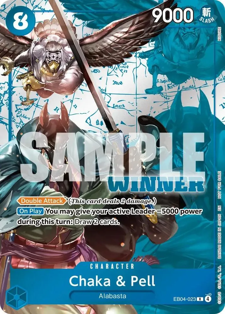 Chaka & Pell (Winner Pack 2026 Vol. 3) — One Piece Promotion Cards — One Piece Card Game