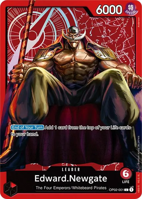 Edward.Newgate (Special Goods Set -Former Four Emperors-) — One Piece Promotion Cards — One Piece Card Game