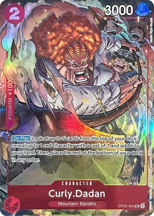 Curly.Dadan (Premium Card Collection -Best Selection Vol. 1-) — One Piece Promotion Cards — One Piece Card Game