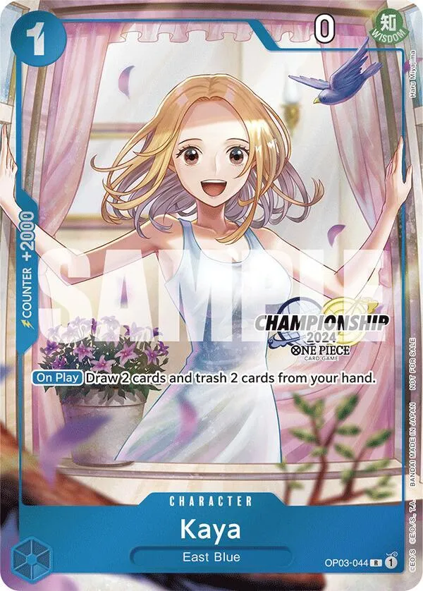 Kaya (OP03-044) from One Piece Promotion Cards - One Piece Card Game