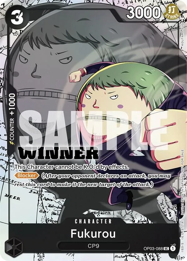 Fukurou (Winner Pack Vol. 6) — One Piece Promotion Cards — One Piece Card Game