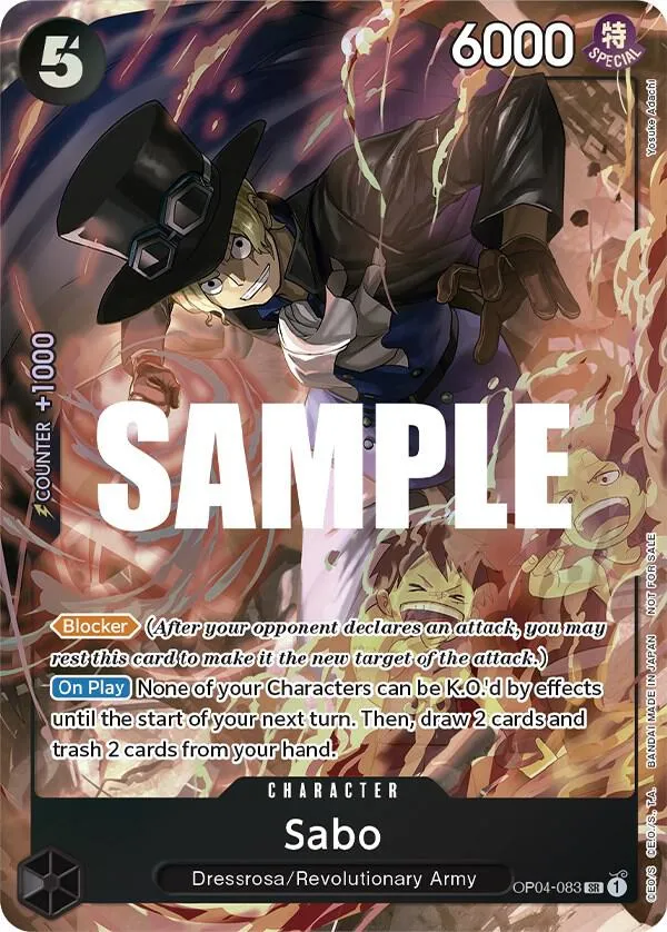 Sabo (Sealed Battle 2023 Vol. 1) — One Piece Promotion Cards — One Piece Card Game