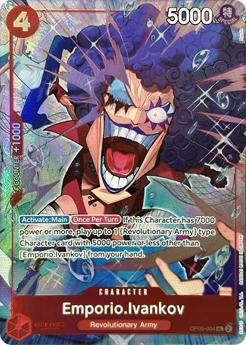 Emporio.Ivankov (Premium Card Collection -Best Selection Vol. 3-) — One Piece Promotion Cards — One Piece Card Game
