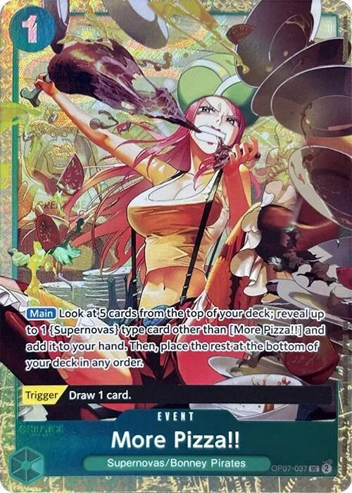 More Pizza!! (Premium Card Collection -Best Selection Vol. 4-) from One Piece Promotion Cards - One Piece Card Game