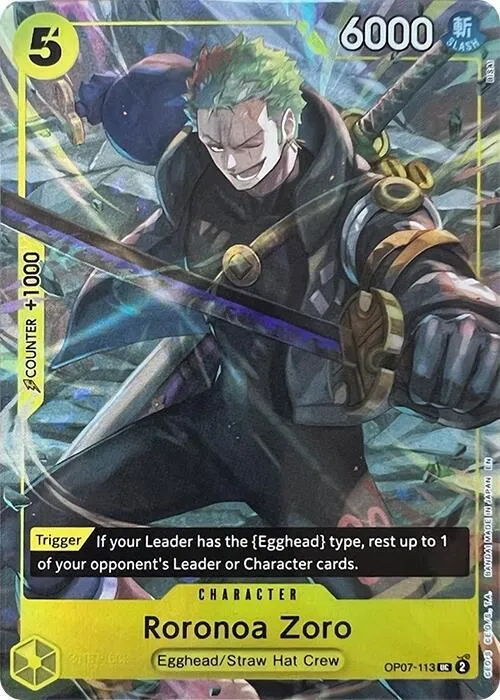 Roronoa Zoro (OP10-113) — One Piece Promotion Cards — One Piece Card Game