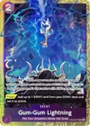 Product image for Gum-Gum Lightning (OP09-077)