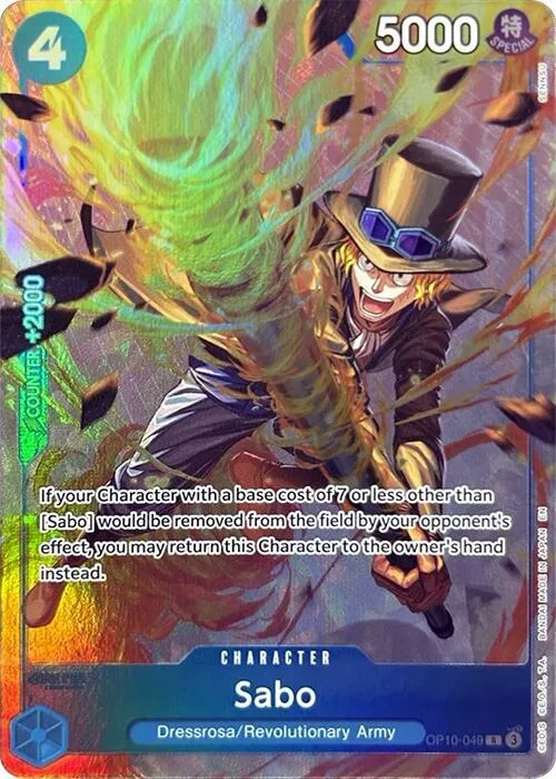 Sabo (Premium Card Collection -Best Selection Vol. 4-) — One Piece Promotion Cards — One Piece Card Game