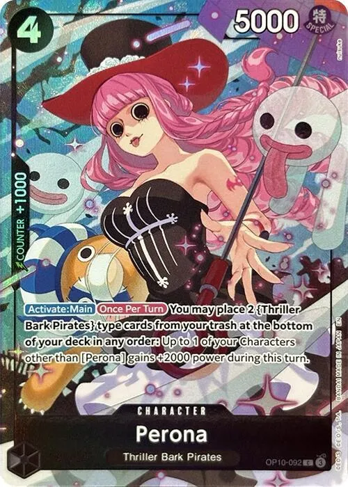 Perona (Premium Card Collection -Best Selection Vol. 4-) — One Piece Promotion Cards — One Piece Card Game