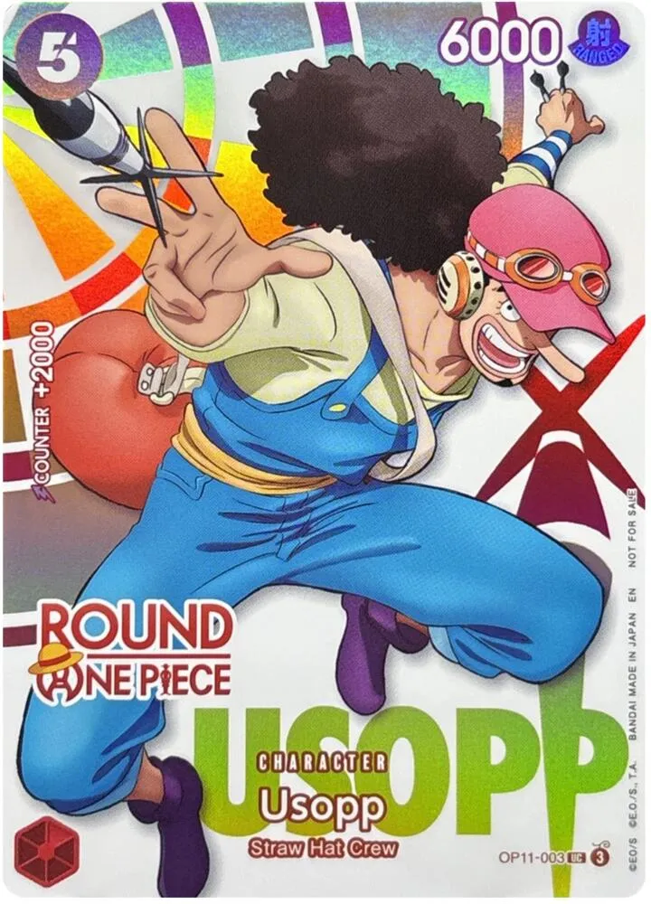 Usopp (Round 1 Promo) — One Piece Promotion Cards — One Piece Card Game