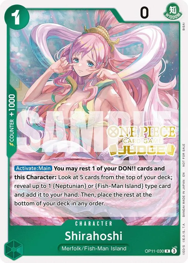 Shirahoshi (OP11-030) from One Piece Promotion Cards - One Piece Card Game