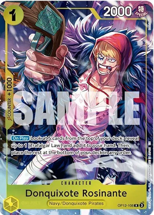 Donquixote Rosinante (Illustration Box Vol.6) from One Piece Promotion Cards - One Piece Card Game