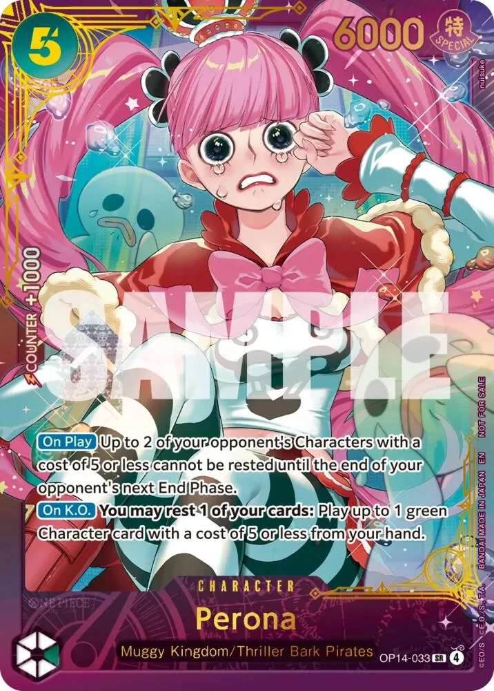 Perona (Large Scale Extra Grand Battle 2026) — One Piece Promotion Cards — One Piece Card Game
