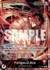 Product image for Portgas.D.Ace (Official Playmat - Flame-Flame Fruit Coliseum Edition)