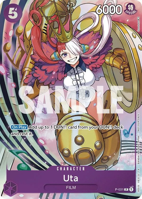 Uta (Event Pack Vol. 1) — One Piece Promotion Cards — One Piece Card Game