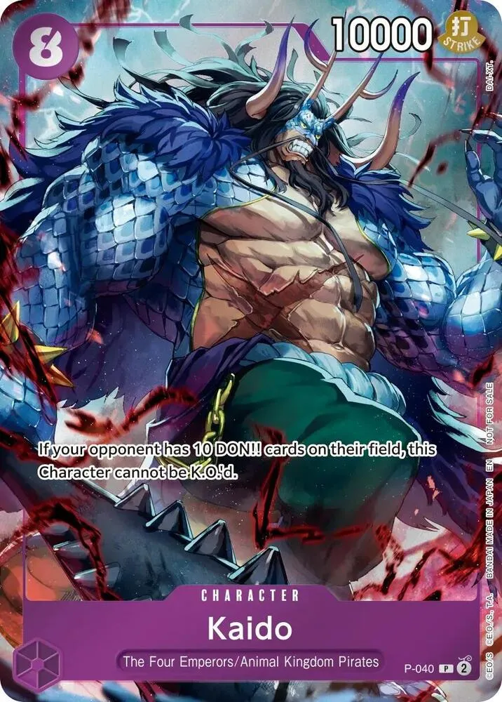 Kaido (Event Pack Vol. 9) — One Piece Promotion Cards — One Piece Card Game