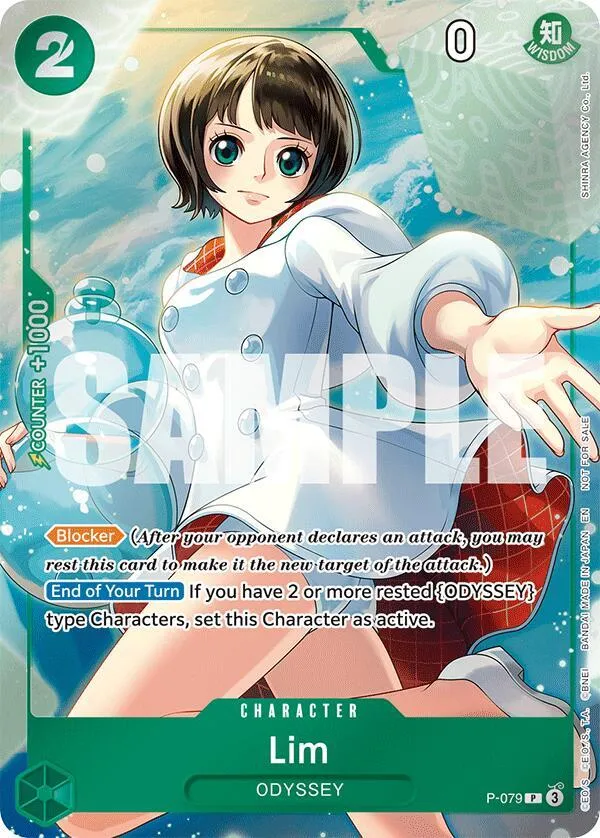 Lim (Event Pack Vol. 6) — One Piece Promotion Cards — One Piece Card Game