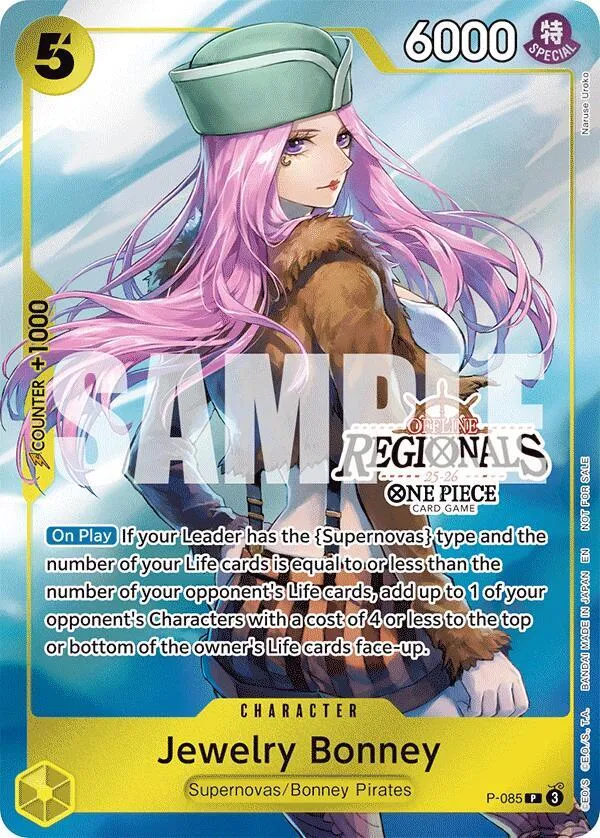 Jewelry Bonney (Offline Regional Participation Pack 2025 Vol.2) — One Piece Promotion Cards — One Piece Card Game