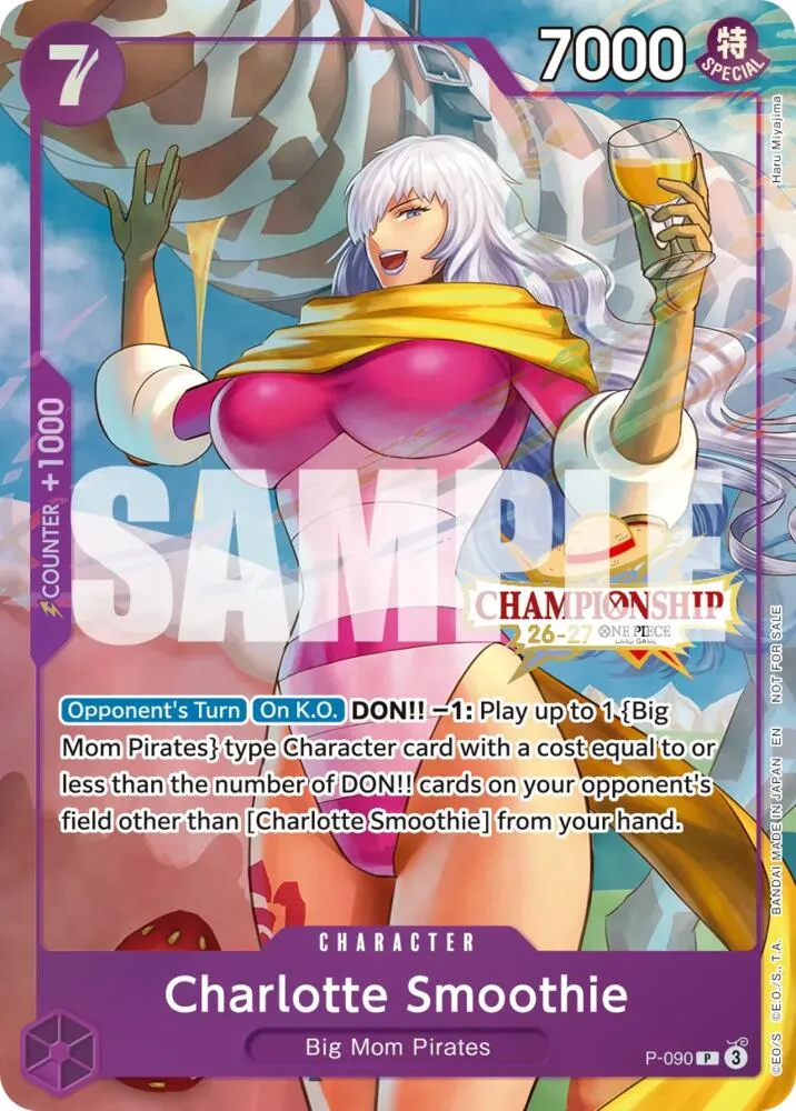 Charlotte Smoothie (CS 26-27 Event Pack) — One Piece Promotion Cards — One Piece Card Game