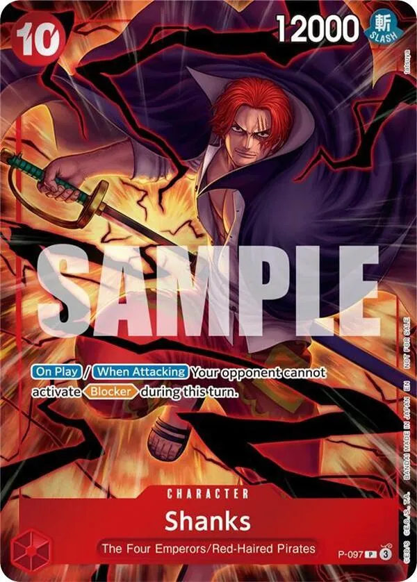 Shanks (Event Pack Vol. 8) — One Piece Promotion Cards — One Piece Card Game