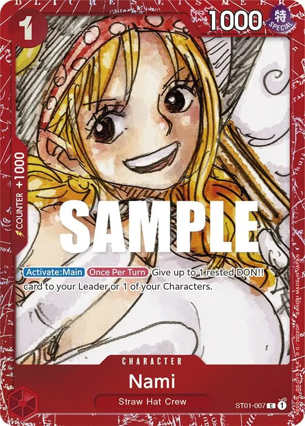 Nami (Premium Card Collection -ONE PIECE FILM RED Edition-) — One Piece Promotion Cards — One Piece Card Game