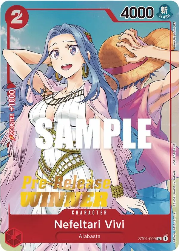 Nefeltari Vivi (OP-03 Pre-Release Tournament) [Winner] — One Piece Promotion Cards — One Piece Card Game