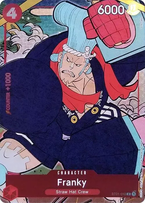 Franky (English Version 1st Anniversary Set) — One Piece Promotion Cards — One Piece Card Game