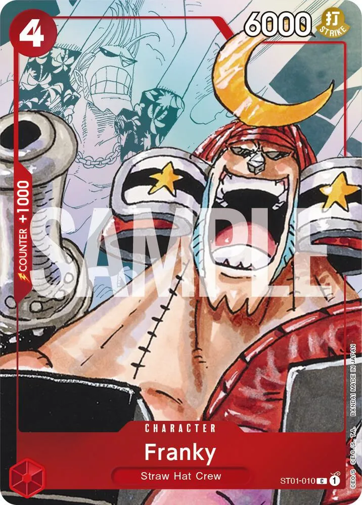 Franky - ST01-010 (Alternate Art) — One Piece Promotion Cards — One Piece Card Game