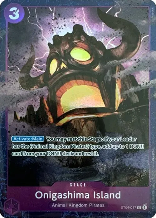Onigashima Island (Premium Card Collection -Best Selection Vol. 2-) — One Piece Promotion Cards — One Piece Card Game