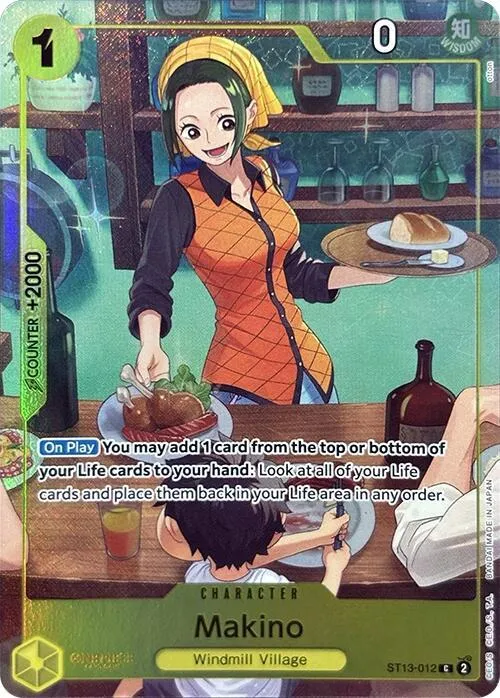 Makino (Premium Card Collection -Best Selection Vol. 3-) — One Piece Promotion Cards — One Piece Card Game