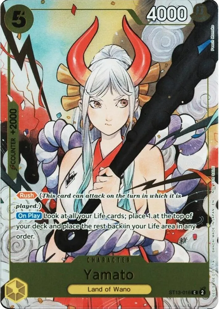 Yamato (Dash Pack 2025) — One Piece Promotion Cards — One Piece Card Game