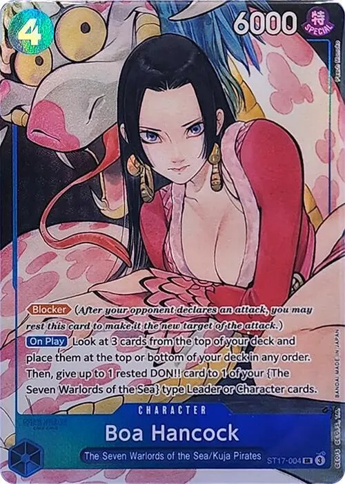 Boa Hancock (Illustration Box Vol.1) (Textured) — One Piece Promotion Cards — One Piece Card Game