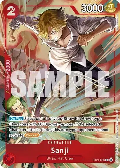 Sanji (Premium Card Collection -Best Selection Vol. 6-) — One Piece Promotion Cards — One Piece Card Game