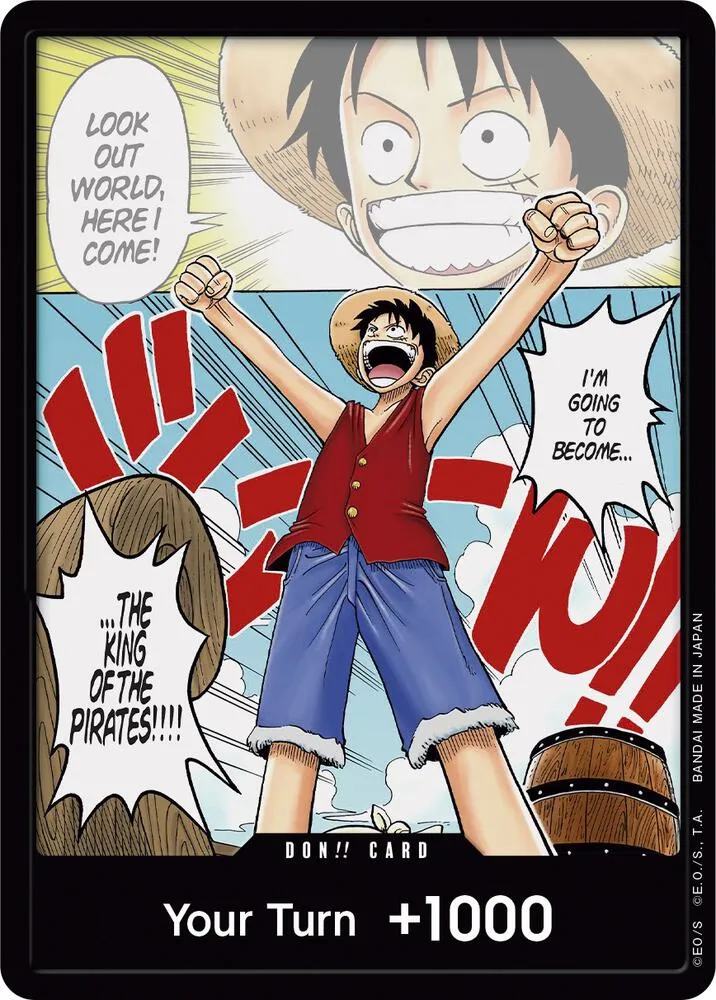 DON!! Card (Manga) (Alternate Art) — Romance Dawn — One Piece Card Game