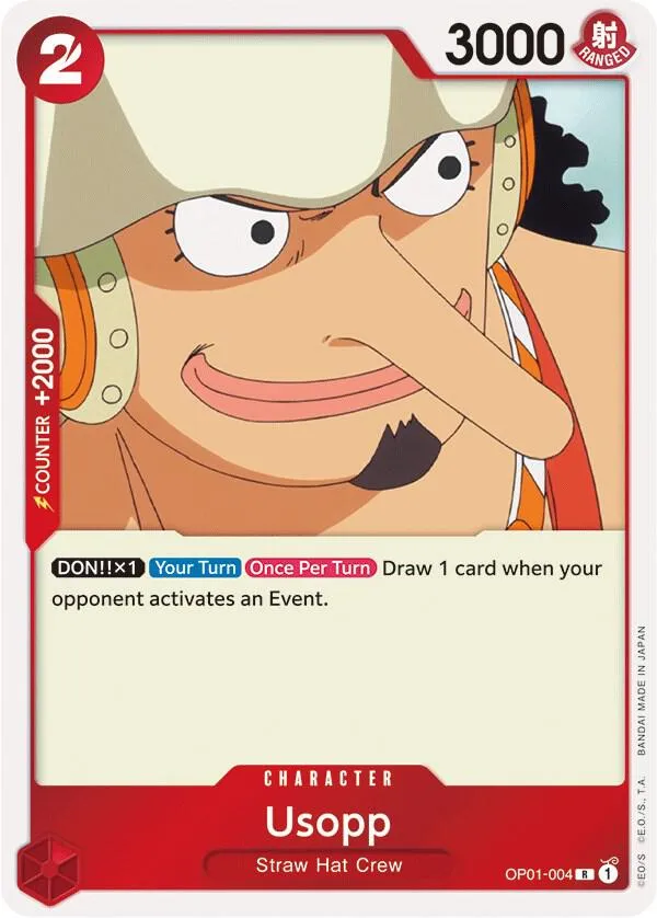 Usopp — Romance Dawn — One Piece Card Game