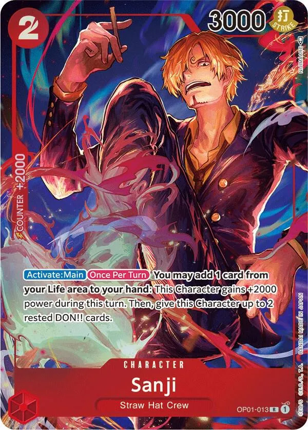 Sanji (Parallel) — Romance Dawn — One Piece Card Game
