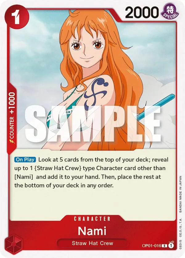 Nami — Romance Dawn — One Piece Card Game