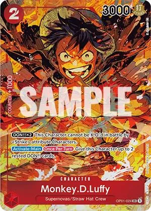 Monkey.D.Luffy (024) (Parallel) — Romance Dawn — One Piece Card Game