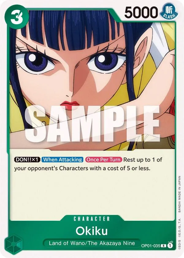 Okiku — Romance Dawn — One Piece Card Game