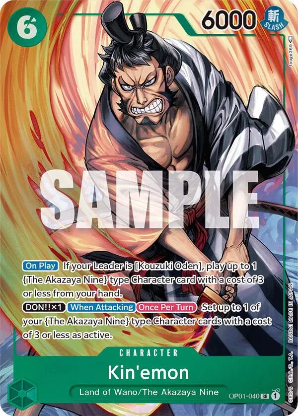Kin'emon (Parallel) — Romance Dawn — One Piece Card Game